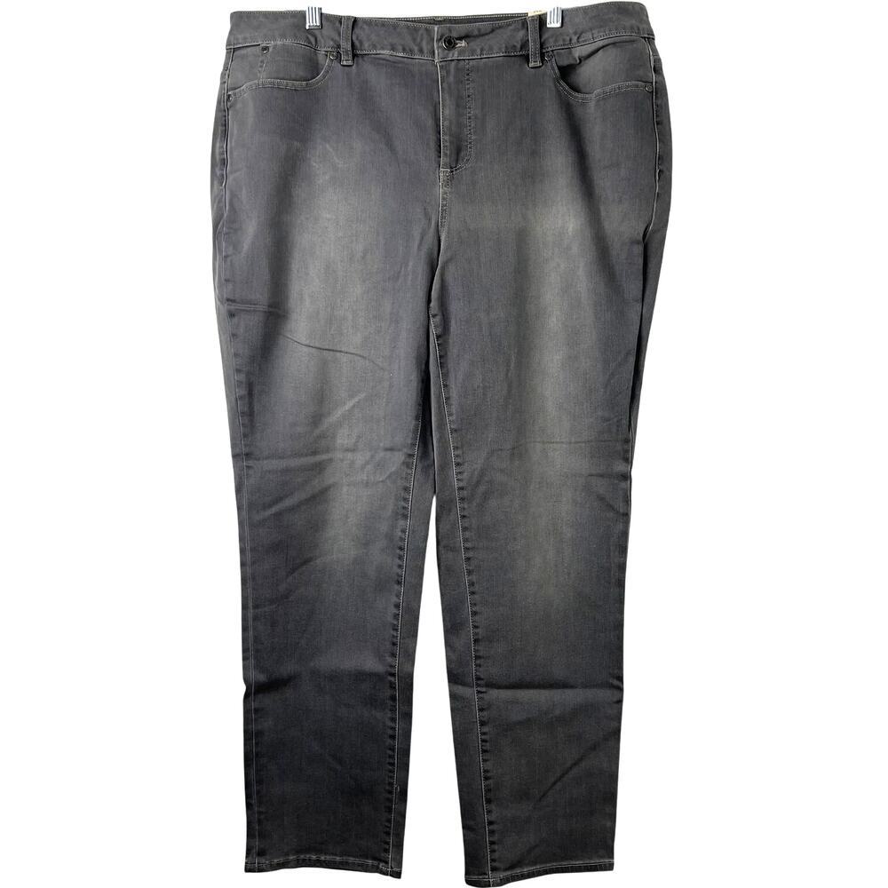 Talbots NWT Women's Heritage Ankle Denim Jeans Casual Minimalist Plus Size 18W